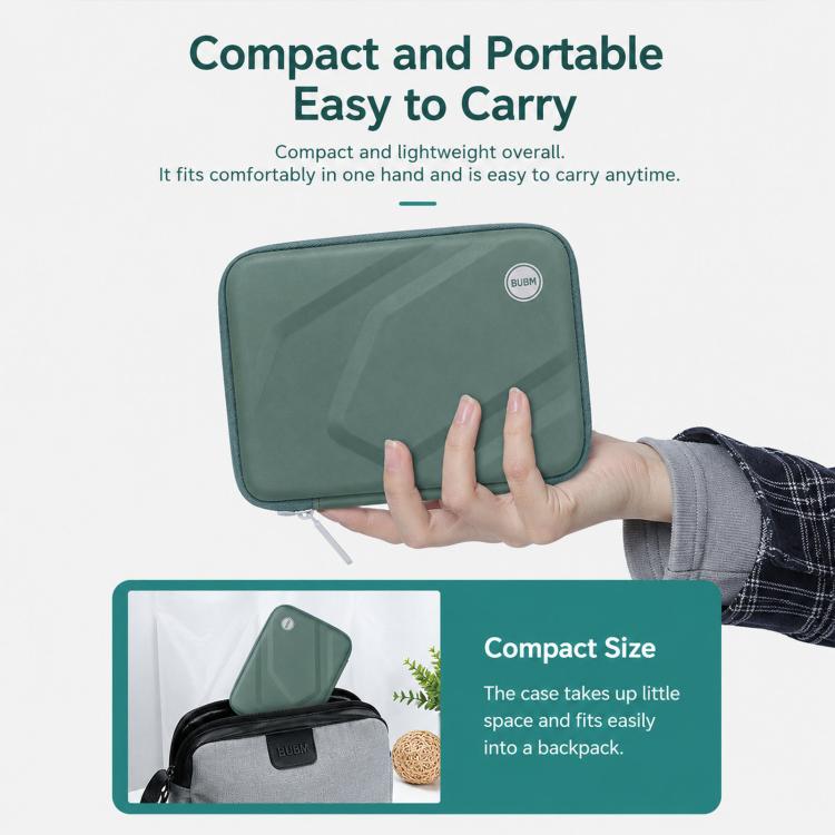 Custodia rigida in EVA per hard disk portatile con organizer