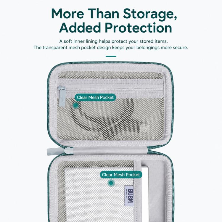 Custodia rigida in EVA per hard disk portatile con organizer