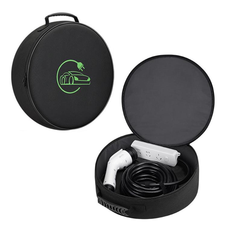 BUBM EV Cable Bag Custodia portatile impermeabile per caricabatterie e dispositivi di ricarica per veicoli elettrici, Square, Round, Rectangular