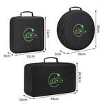 BUBM EV Cable Bag Custodia portatile impermeabile per caricabatterie e dispositivi di ricarica per veicoli elettrici, Square, Round, Rectangular