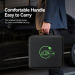 BUBM EV Cable Bag Custodia portatile impermeabile per caricabatterie e dispositivi di ricarica per veicoli elettrici, Square, Round, Rectangular