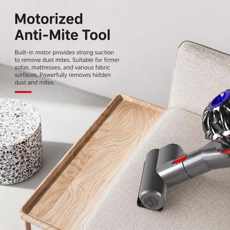 Accessorio motorizzato per la pulizia dei materassi per aspirapolvere senza filo Dyson V7 V8 V10 V11 V15, Motorized Mattress Tool