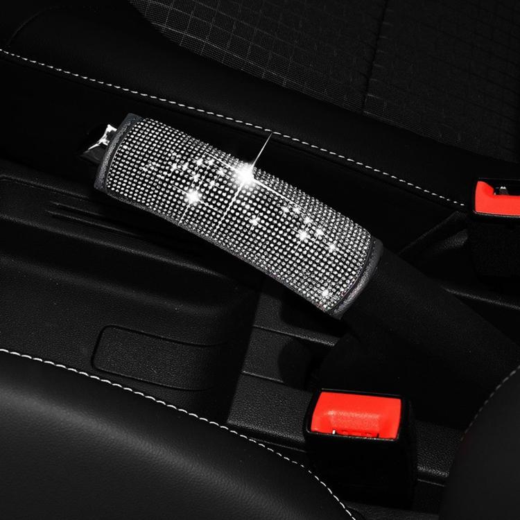 Copertura per freno a mano per auto con strass scintillanti, protezione per leva del freno di emergenza con cristalli scintillanti