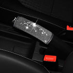 Copertura per freno a mano per auto con strass scintillanti, protezione per leva del freno di emergenza con cristalli scintillanti