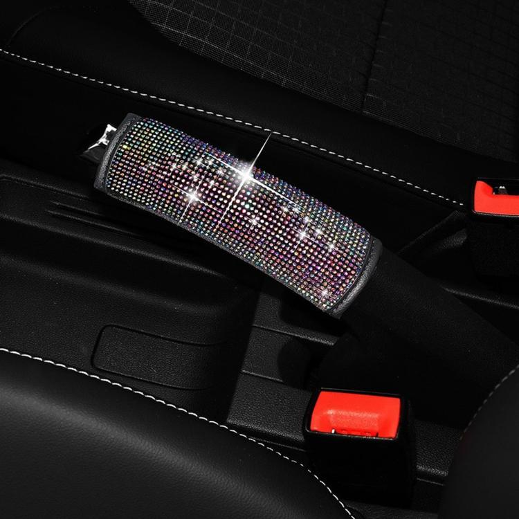 Copertura per freno a mano per auto con strass scintillanti, protezione per leva del freno di emergenza con cristalli scintillanti