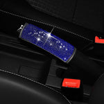 Copertura per freno a mano per auto con strass scintillanti, protezione per leva del freno di emergenza con cristalli scintillanti