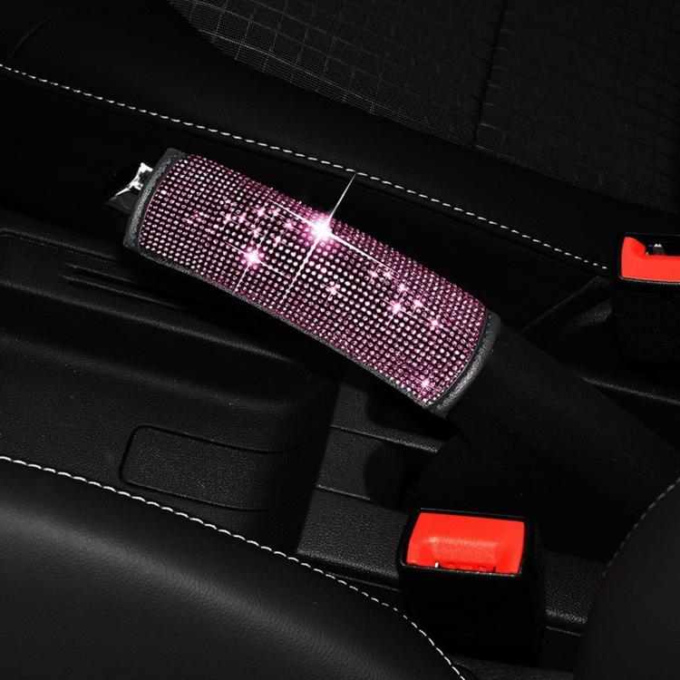 Copertura per freno a mano per auto con strass scintillanti, protezione per leva del freno di emergenza con cristalli scintillanti