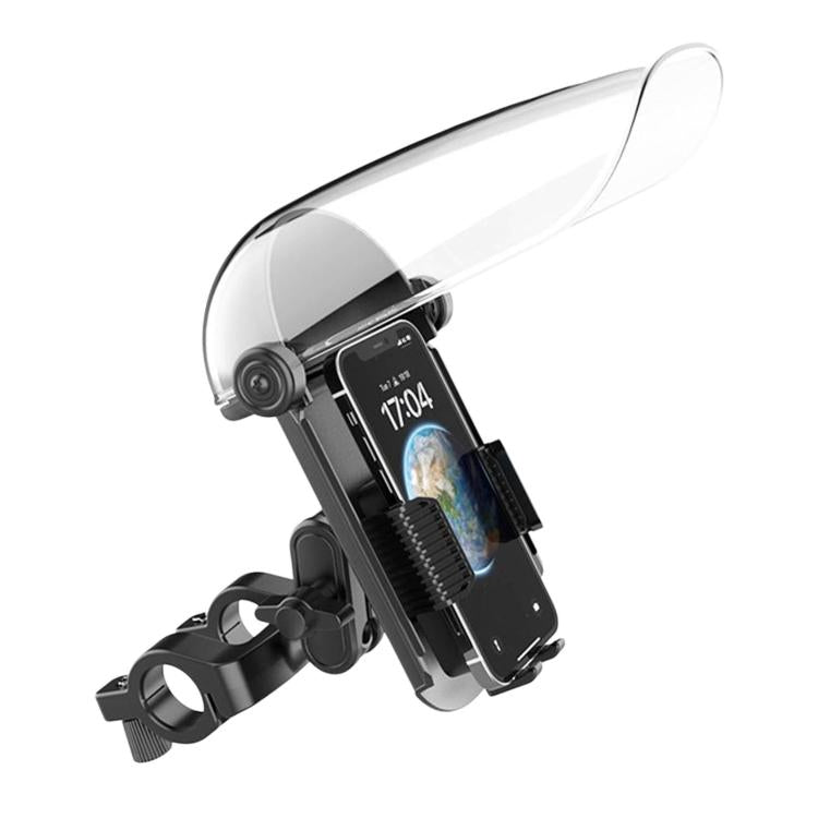 Supporto per telefono da moto e scooter elettrico con parasole e copertura antipioggia., ZYM-MT, ZYM-MTC, ZYM-MTH, ZYM-MTHC, ZYM-DC