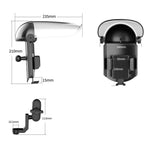 Supporto per telefono da moto e scooter elettrico con parasole e copertura antipioggia., ZYM-MT, ZYM-MTC, ZYM-MTH, ZYM-MTHC, ZYM-DC