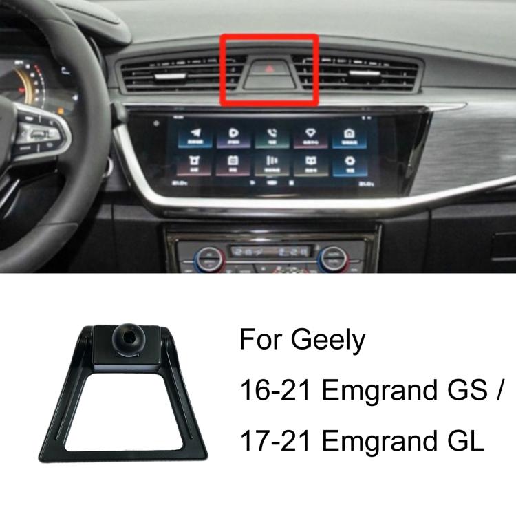 Base per supporto telefono auto Geely per guidatore sinistro, 09-11 Classic Emgrand, 12-13 Classic Emgrand, 14-16 Emgrand, 15-16 Borui, 15-21 Boyue, 16-21 Emgrand GS / 17-21 Emgrand GL, 17-20 Vision X3 / 21 Vision Pro (Ride-hailing)                    ...