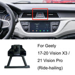 Base per supporto telefono auto Geely per guidatore sinistro, 09-11 Classic Emgrand, 12-13 Classic Emgrand, 14-16 Emgrand, 15-16 Borui, 15-21 Boyue, 16-21 Emgrand GS / 17-21 Emgrand GL, 17-20 Vision X3 / 21 Vision Pro (Ride-hailing)                    ...