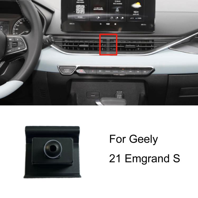 Base per supporto telefono auto Geely per guidatore sinistro, 09-11 Classic Emgrand, 12-13 Classic Emgrand, 14-16 Emgrand, 15-16 Borui, 15-21 Boyue, 16-21 Emgrand GS / 17-21 Emgrand GL, 17-20 Vision X3 / 21 Vision Pro (Ride-hailing)                    ...