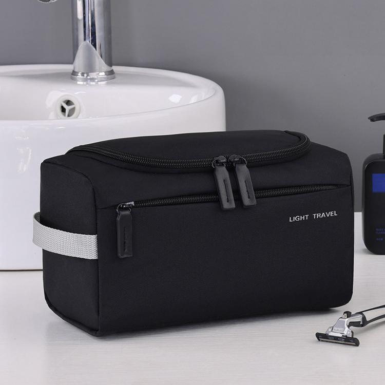 Borsa da toilette da uomo resistente all'acqua, leggera, portatile, organizer da viaggio., Large Black, Medium Black, Small Black, 3-Piece Set Black, Large Navy Blue, Medium Navy Blue, Small Navy Blue, 3-Piece Set Navy Blue
