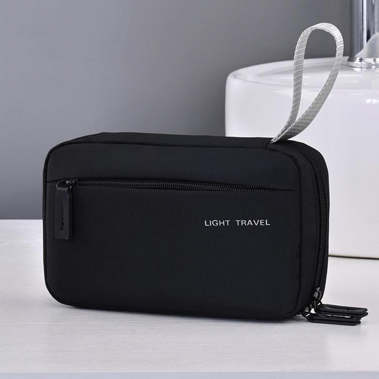 Borsa da toilette da uomo resistente all'acqua, leggera, portatile, organizer da viaggio., Large Black, Medium Black, Small Black, 3-Piece Set Black, Large Navy Blue, Medium Navy Blue, Small Navy Blue, 3-Piece Set Navy Blue