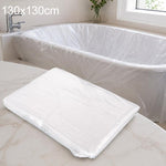 Confezione da 25 pezzi di fodere monouso per vasca da bagno, extra large, in plastica spessa, ideali per hotel, spa e casa., 120x130cm, 130x130cm, 120x170cm, 120x190cm, 120x200cm, 120x210cm, 120x220cm, 120x230cm, 120x240cm, 120x250cm, 120x260cm, 120x28...