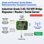 Modulo WiFi dual band router bridge industriale da seriale a Ethernet VM5G-FAN