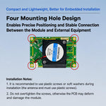 Modulo WiFi dual band router bridge industriale da seriale a Ethernet VM5G-FAN