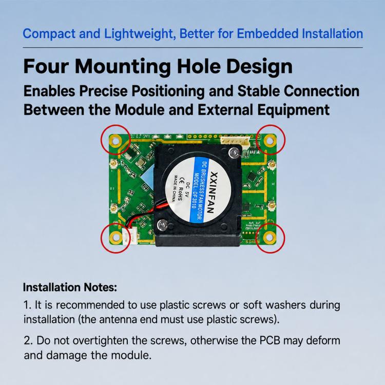Modulo WiFi dual band router bridge industriale da seriale a Ethernet VM5G-FAN