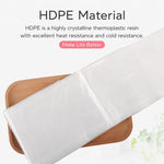 Fodera monouso per vasca da bagno, confezionata singolarmente in plastica HDPE spessa, ideale per hotel, viaggi e spa., 120 x 260cm, 120 x 320cm