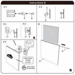 Cornice porta dischi in vinile da 7 pollici in acrilico trasparente, da appendere alla parete, con contenitore e ripiano espositivo., 7 inch Vinyl Shelf