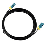 Cavo coassiale impermeabile WAVESHARE Fakra con doppio connettore femmina Z-Coded, cavo coassiale RG174, lunghezza 5 m, compatibile con telecamere GMSL1/2, Fakra Z-Coded 5m Cable