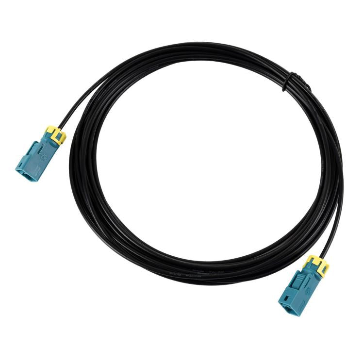 Cavo coassiale impermeabile WAVESHARE Fakra con doppio connettore femmina Z-Coded, cavo coassiale RG174, lunghezza 5 m, compatibile con telecamere GMSL1/2, Fakra Z-Coded 5m Cable
