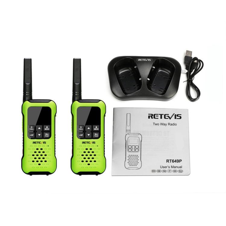 Walkie-talkie RETEVIS IP67 galleggianti RT649P EU e RT49P US - immagine 10
