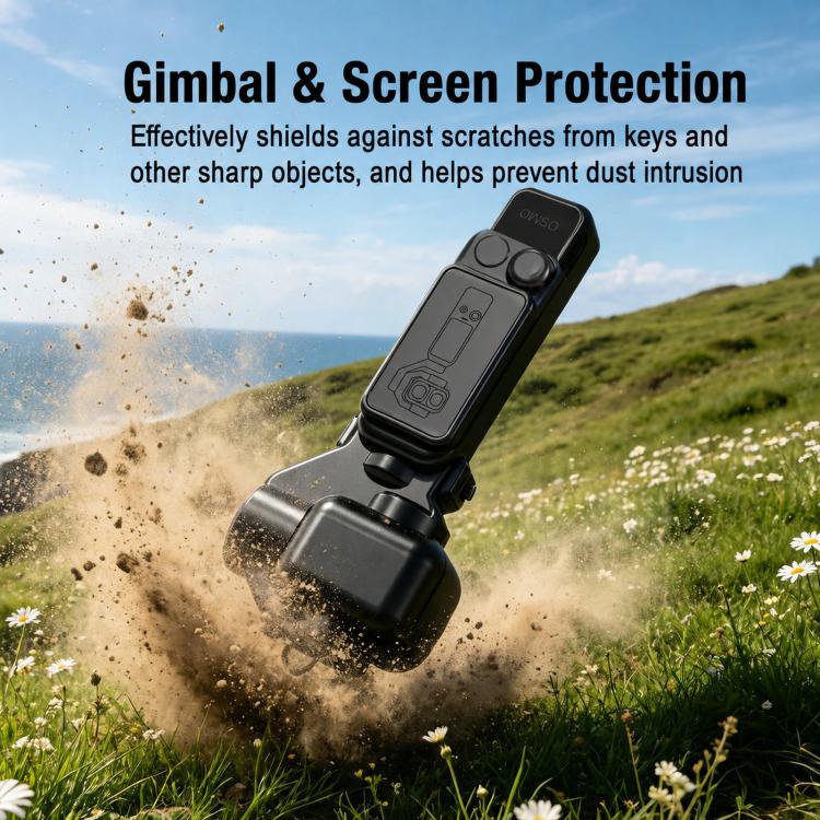 Custodia protettiva antipolvere per obiettivo DJI Osmo Pocket 4P
