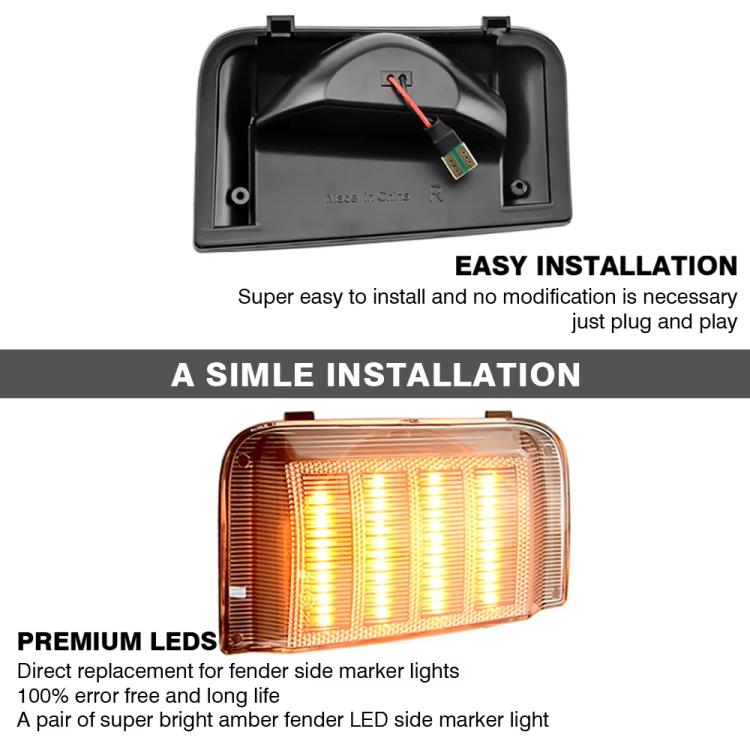 Coppia di indicatori di direzione a LED dinamici per specchietti laterali per Fiat Ducato / Peugeot Boxer / Ram ProMaster / Citroen Jumper Relay 2006-2019