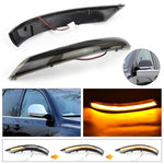 Coppia di indicatori di direzione a LED dinamici per specchietti laterali Volkswagen Touareg 2007-2010, For Volkswagen Touareg 2007-2010