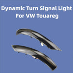 Coppia di indicatori di direzione a LED dinamici per specchietti laterali Volkswagen Touareg 2007-2010, For Volkswagen Touareg 2007-2010