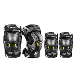 Indumento protettivo per motociclisti con fibbia a sgancio rapido, SULAITE Knee Pads 2-Piece Set, SULAITE Elbow Pads 2-Piece Set, SULAITE Knee & Elbow 4-Piece Set