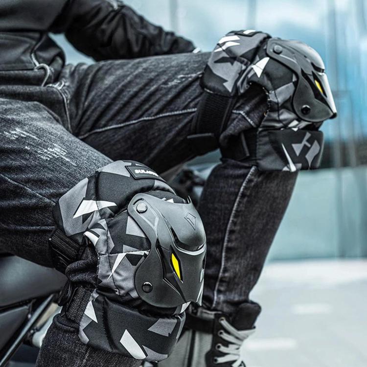 Indumento protettivo per motociclisti con fibbia a sgancio rapido, SULAITE Knee Pads 2-Piece Set, SULAITE Elbow Pads 2-Piece Set, SULAITE Knee & Elbow 4-Piece Set