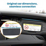Copertura specchietto di cortesia parasole per Porsche 718 / 981 / 982 / 991 / 992 / 911 con guida a sinistra 98173103128