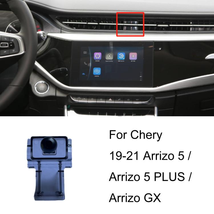 Base per supporto telefono per auto Chery con guida a sinistra, 14-16 Tiggo 5, 17-19 Tiggo 5X / 18 Tiggo 8, 18-20 Tiggo 3X, 19-21  Arrizo 5 / Arrizo 5 PLUS / Arrizo GX, 17-22 Little Ant, 19-23 Tiggo 8 / 20-22 Tiggo 7 / 20-22 Tiggo 5X, 21-22 QQ Ice Crea...