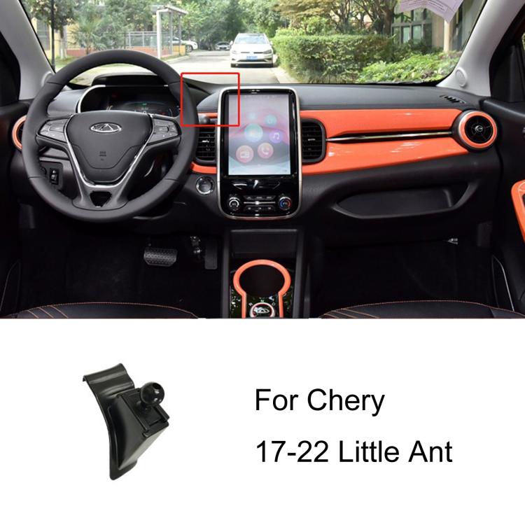 Base per supporto telefono per auto Chery con guida a sinistra, 14-16 Tiggo 5, 17-19 Tiggo 5X / 18 Tiggo 8, 18-20 Tiggo 3X, 19-21  Arrizo 5 / Arrizo 5 PLUS / Arrizo GX, 17-22 Little Ant, 19-23 Tiggo 8 / 20-22 Tiggo 7 / 20-22 Tiggo 5X, 21-22 QQ Ice Crea...