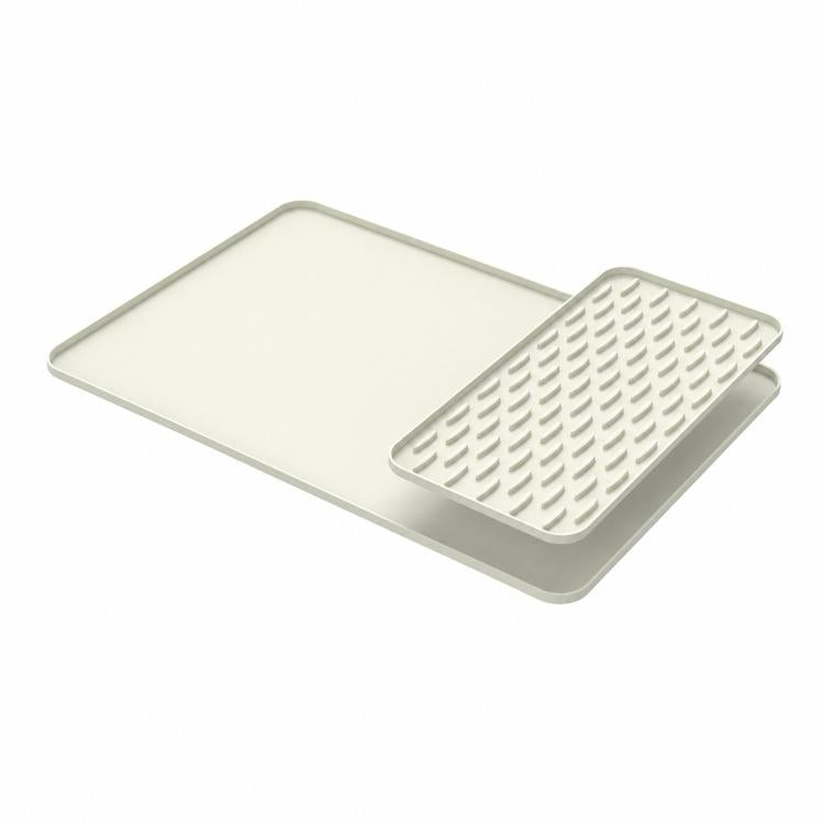Tappetino in silicone 2 in 1 impermeabile per piano di lavoro, con funzione di drenaggio e protezione da eventuali fuoriuscite, compatibile con Ninja SLUSHi / FS299 / FS300 / FS301 / FS301C