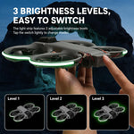 Kit strisce LED per volo notturno DJI Avata 360 con 3 livelli luminosità
