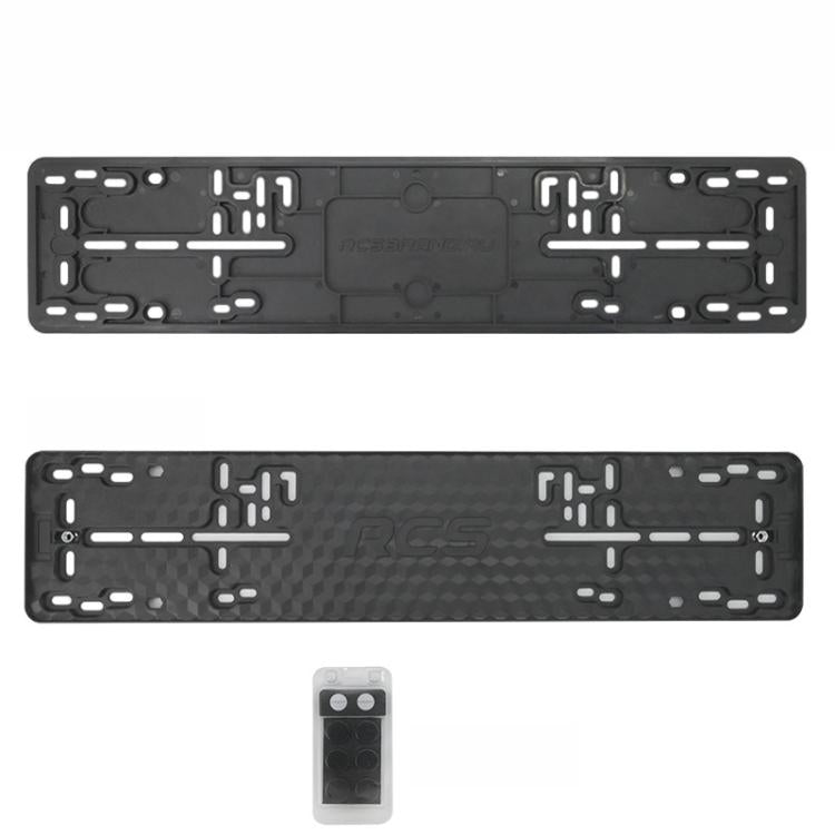 Cornice portatarga standard europea in plastica ABS, portatarga Euro Car, 2 PCS/Set Magnetic, 2 PCS/Set Non-Magnetic