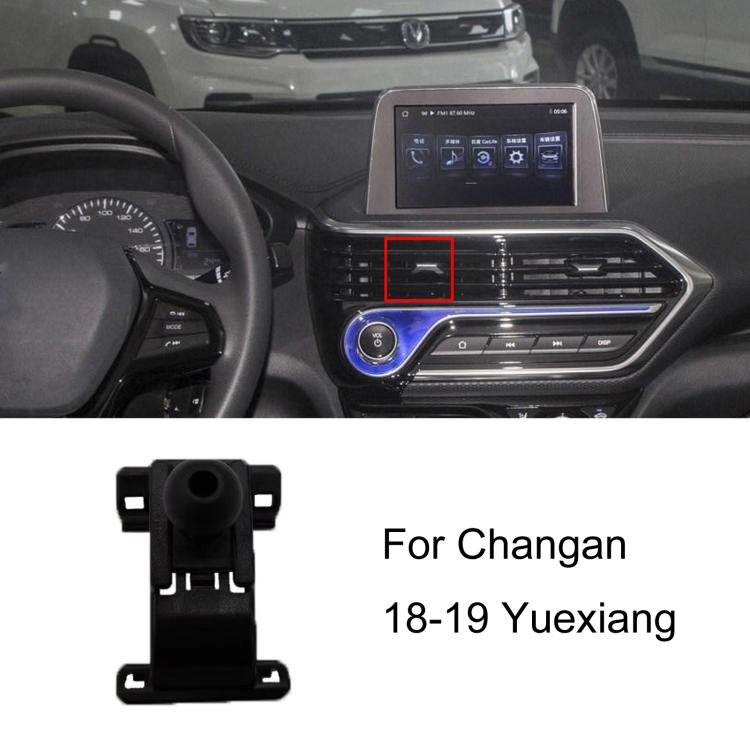 Per base di supporto per telefono da auto Changan con guida a sinistra, 12-15 Eado, 12-16 CS35, 12-16 CS75, 12-17 Ono, 14-15 BenBen / 16-19 BenBen EV / 21 BenBen E-Star, 16-17 Eado, 16-19 CX70, 17-19 CS55, 17-21 Kaicheng Ono S, 17 CS75, 17 CS35        ...