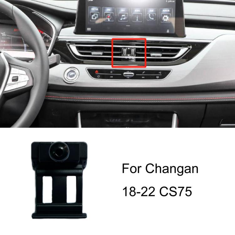 Per base di supporto per telefono da auto Changan con guida a sinistra, 12-15 Eado, 12-16 CS35, 12-16 CS75, 12-17 Ono, 14-15 BenBen / 16-19 BenBen EV / 21 BenBen E-Star, 16-17 Eado, 16-19 CX70, 17-19 CS55, 17-21 Kaicheng Ono S, 17 CS75, 17 CS35        ...