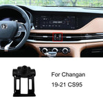 Per base di supporto per telefono da auto Changan con guida a sinistra, 12-15 Eado, 12-16 CS35, 12-16 CS75, 12-17 Ono, 14-15 BenBen / 16-19 BenBen EV / 21 BenBen E-Star, 16-17 Eado, 16-19 CX70, 17-19 CS55, 17-21 Kaicheng Ono S, 17 CS75, 17 CS35        ...