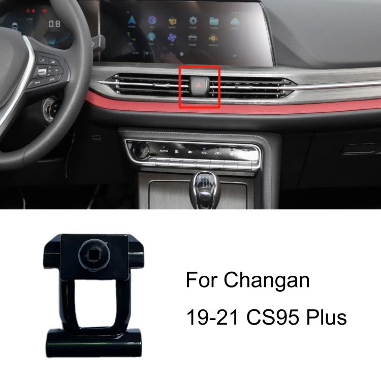 Per base di supporto per telefono da auto Changan con guida a sinistra, 12-15 Eado, 12-16 CS35, 12-16 CS75, 12-17 Ono, 14-15 BenBen / 16-19 BenBen EV / 21 BenBen E-Star, 16-17 Eado, 16-19 CX70, 17-19 CS55, 17-21 Kaicheng Ono S, 17 CS75, 17 CS35        ...