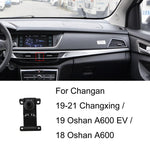 Per base di supporto per telefono da auto Changan con guida a sinistra, 12-15 Eado, 12-16 CS35, 12-16 CS75, 12-17 Ono, 14-15 BenBen / 16-19 BenBen EV / 21 BenBen E-Star, 16-17 Eado, 16-19 CX70, 17-19 CS55, 17-21 Kaicheng Ono S, 17 CS75, 17 CS35        ...