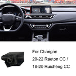 Per base di supporto per telefono da auto Changan con guida a sinistra, 20-21 BenBen E-Star Dual Screen Navigation Version, 20-22 Raeton CC / 18-20 Ruicheng CC, 20-22 UNI-T, 20-22 Star 5 / 19-21 Shenqi T10, 21-22 Oshan X5, 21 Eado / 20-22 Eado Plus    ...