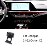 Per base di supporto per telefono da auto Changan con guida a sinistra, 20-21 BenBen E-Star Dual Screen Navigation Version, 20-22 Raeton CC / 18-20 Ruicheng CC, 20-22 UNI-T, 20-22 Star 5 / 19-21 Shenqi T10, 21-22 Oshan X5, 21 Eado / 20-22 Eado Plus    ...