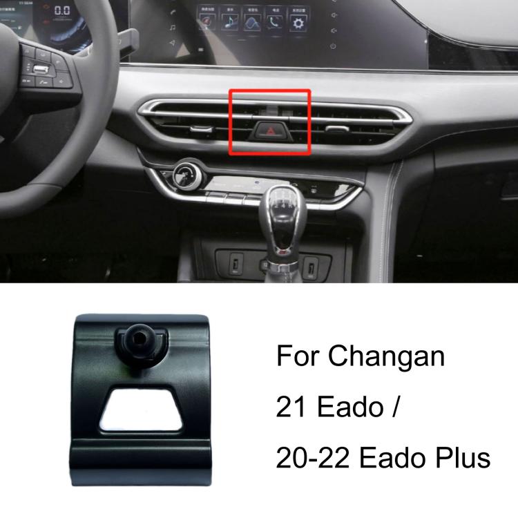 Per base di supporto per telefono da auto Changan con guida a sinistra, 20-21 BenBen E-Star Dual Screen Navigation Version, 20-22 Raeton CC / 18-20 Ruicheng CC, 20-22 UNI-T, 20-22 Star 5 / 19-21 Shenqi T10, 21-22 Oshan X5, 21 Eado / 20-22 Eado Plus    ...