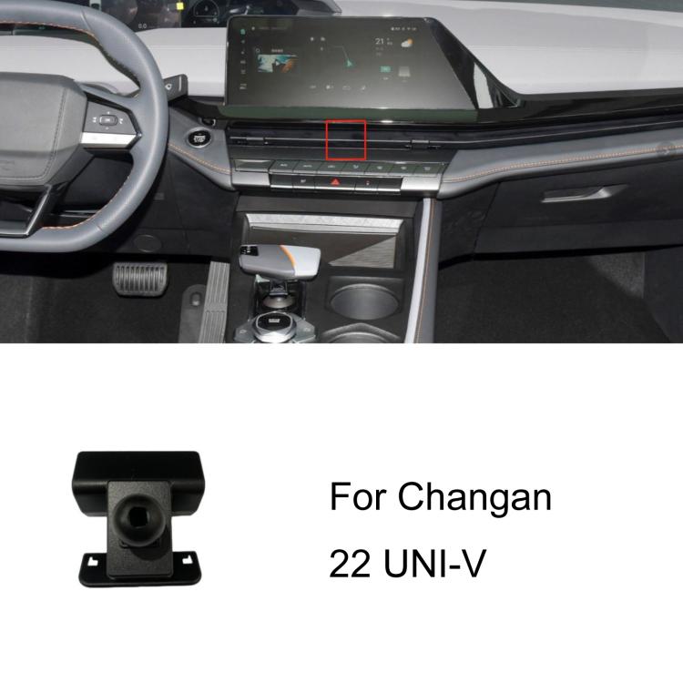 Per base di supporto per telefono da auto Changan con guida a sinistra, 20-21 BenBen E-Star Dual Screen Navigation Version, 20-22 Raeton CC / 18-20 Ruicheng CC, 20-22 UNI-T, 20-22 Star 5 / 19-21 Shenqi T10, 21-22 Oshan X5, 21 Eado / 20-22 Eado Plus    ...