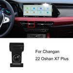 Per base di supporto per telefono da auto Changan con guida a sinistra, 20-21 BenBen E-Star Dual Screen Navigation Version, 20-22 Raeton CC / 18-20 Ruicheng CC, 20-22 UNI-T, 20-22 Star 5 / 19-21 Shenqi T10, 21-22 Oshan X5, 21 Eado / 20-22 Eado Plus    ...