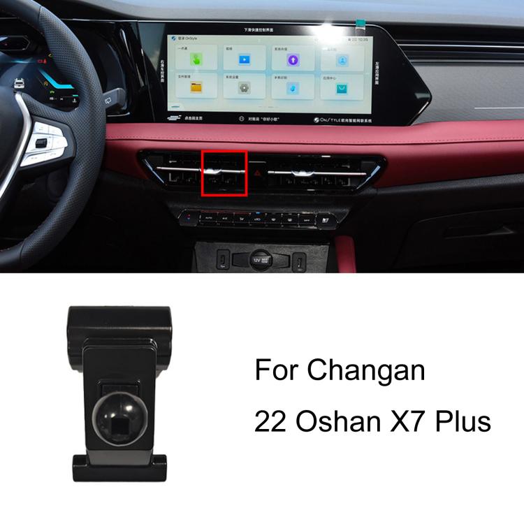 Per base di supporto per telefono da auto Changan con guida a sinistra, 20-21 BenBen E-Star Dual Screen Navigation Version, 20-22 Raeton CC / 18-20 Ruicheng CC, 20-22 UNI-T, 20-22 Star 5 / 19-21 Shenqi T10, 21-22 Oshan X5, 21 Eado / 20-22 Eado Plus    ...